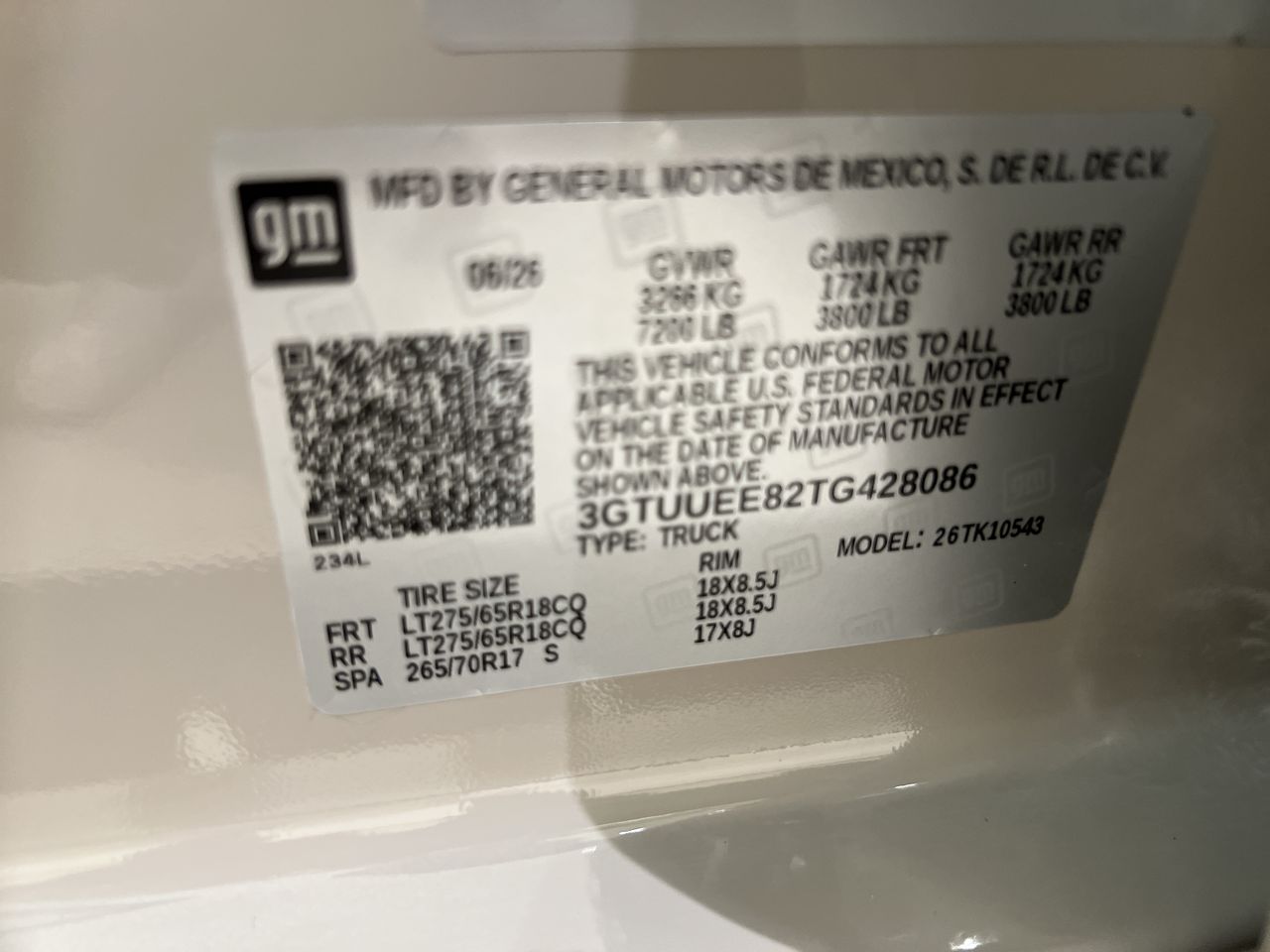 2026 GMC Sierra 1500 AT4
